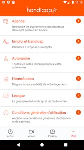 Handicap.fr screenshot 7