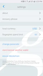groestlwallet screenshot 2