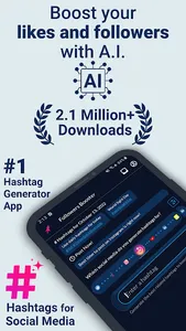 Hashtags AI: Follower Booster screenshot 0