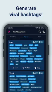 Hashtags AI: Follower Booster screenshot 2