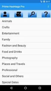 Prime Hashtags Pro screenshot 0