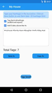 Prime Hashtags Pro screenshot 4