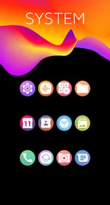 Linox Round - Icon Pack screenshot 0