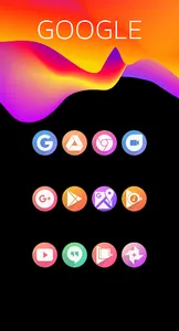 Linox Round - Icon Pack screenshot 1