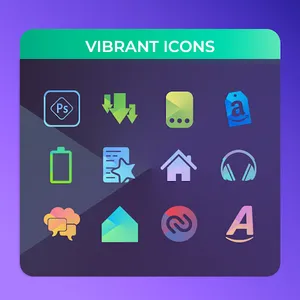 Vibrant - Icon Pack screenshot 1