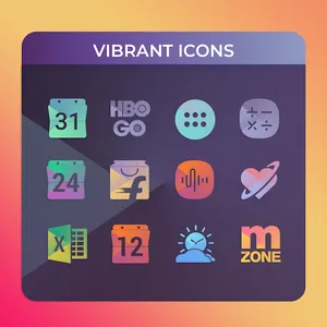 Vibrant - Icon Pack screenshot 2