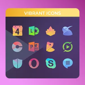 Vibrant - Icon Pack screenshot 3