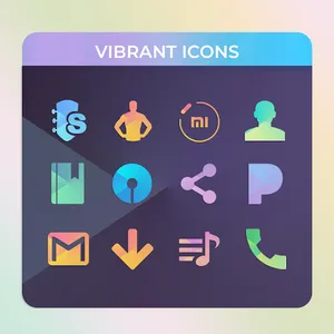 Vibrant - Icon Pack screenshot 5