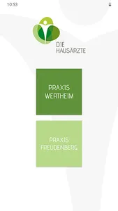 Die Hausärzte – Patienten-App screenshot 1