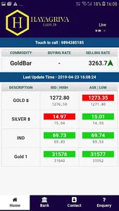 Hayagriva Gold Bullion screenshot 0