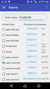 Full Unit Converter screenshot 5