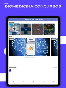 Biomedicina Concursos screenshot 6