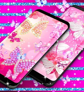 Diamond butterfly wallpapers screenshot 10