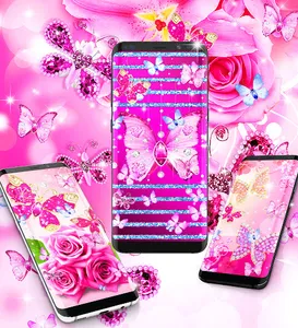 Diamond butterfly wallpapers screenshot 12