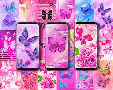 Diamond butterfly wallpapers screenshot 8