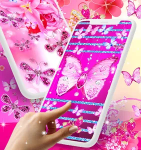 Diamond butterfly wallpapers screenshot 9