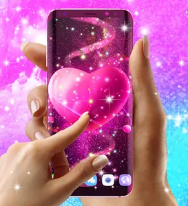 Glitter galaxy live wallpaper screenshot 10