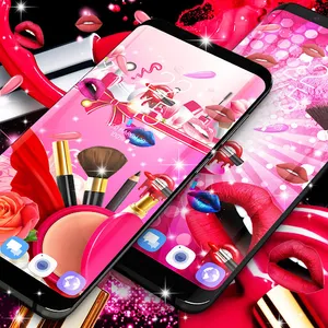 Makeup live wallpaper screenshot 1