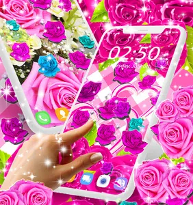 Rose live wallpaper screenshot 15