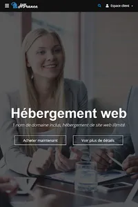 Hébergement Web - Hfrance.fr screenshot 0