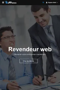 Hébergement Web - Hfrance.fr screenshot 1
