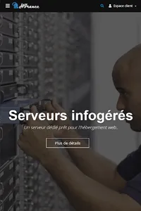Hébergement Web - Hfrance.fr screenshot 2