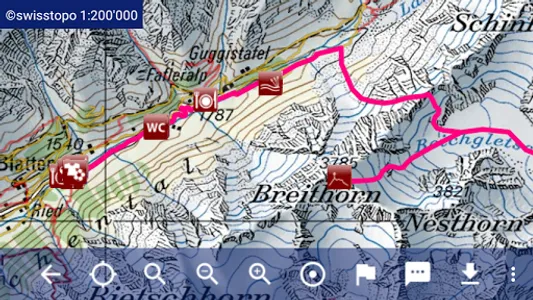 GPS Schweiz screenshot 2