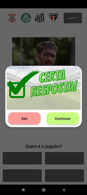 Quem é o Jogador? V. Paulista screenshot 2