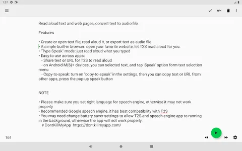 T2S: Text to Voice/Read Aloud screenshot 8