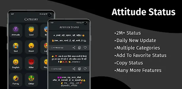 Attitude Status & Shayari screenshot 0