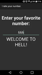 I rate your number. screenshot 1