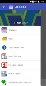 CR eFiling screenshot 2