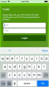 Courses@HKU screenshot 1