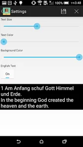 German English Bible screenshot 3