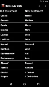 Italino English ASV Bible screenshot 0