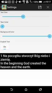 Polish English Bible screenshot 4