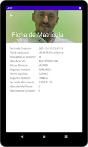 Matricula Escolar Móvil screenshot 2