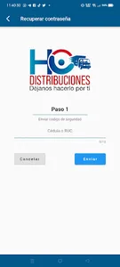 HO Distribucciones screenshot 1