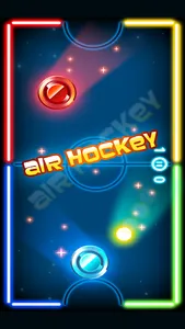 Neon Air Hockey - Extreme A.I. screenshot 0