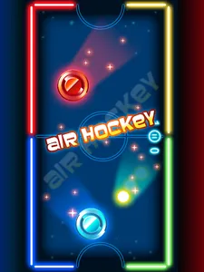 Neon Air Hockey - Extreme A.I. screenshot 3