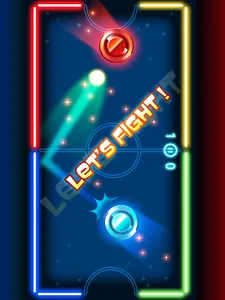 Neon Air Hockey - Extreme A.I. screenshot 4