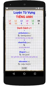 Học Từ Vựng Tiếng Anh screenshot 2
