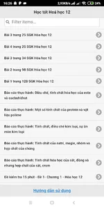 Giải bài tập Hoá học 12 ban Nâ screenshot 0