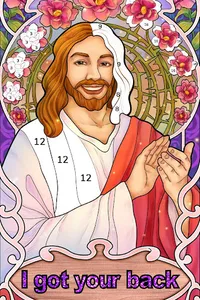 Bible Coloring Paint By Number screenshot 7