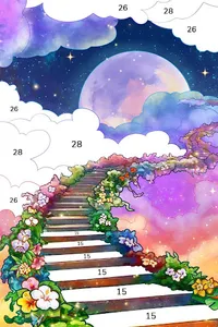 Bible Coloring Paint By Number screenshot 9