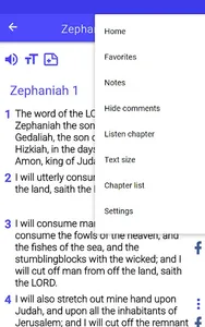 Bible King James version KJV screenshot 13