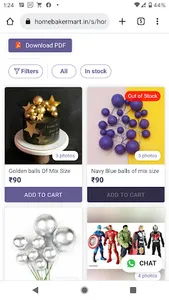 HomeBakers Mart Reseller screenshot 1