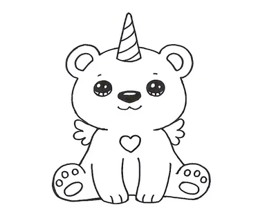 How to draw cute unicorns inst screenshot 4