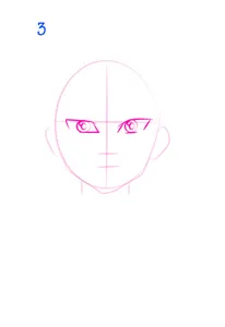 How to draw anime step by step screenshot 2