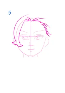 How to draw anime step by step screenshot 4